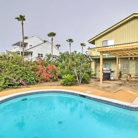 South Padre Island Oasis With Pool Walk To Beach! Villa